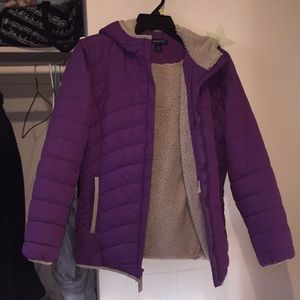 Land’s End girls winter coat with hood